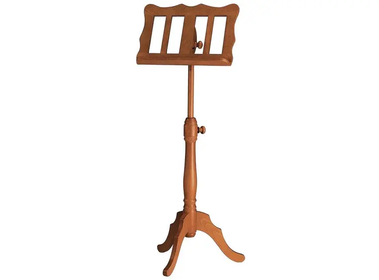 K&M 11707 WOODEN Notestativ Cherrywood 